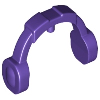 Headwear Accessory Ear Protectors / Headphones in Dark Purple