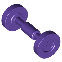 Wheel Skateboard / Trolley in Dark Purple