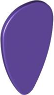 Shield Ovoid [Plain] in Dark Purple