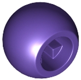 Technic Ball Joint in Dark Purple