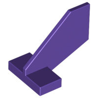 Tail Shuttle - Small in Dark Purple