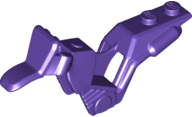 Fairing, Motorcycle, Dirt Bike with 1 x 2 Studs in Dark Purple