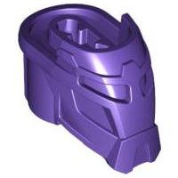 Large Figure Head in Dark Purple