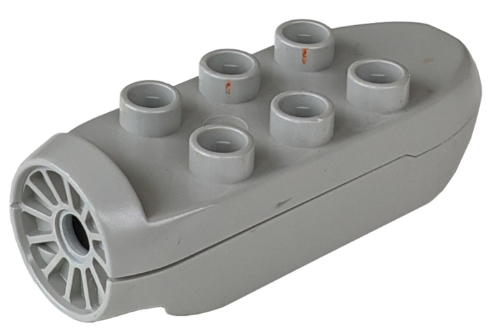 Duplo Airplane Engine in Light Gray