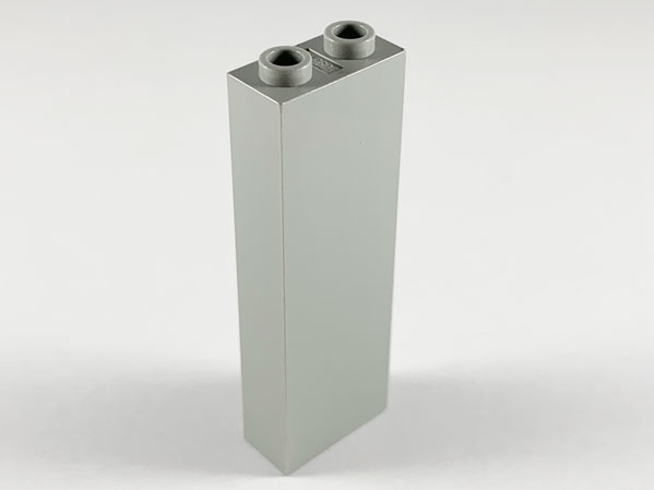 Brick 1 x 2 x 5 with Hollow Studs in Light Gray