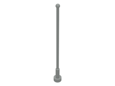 Antenna 8H Whip in Light Gray