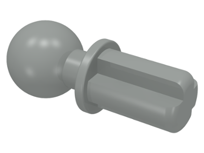 Technic Axle Towball in Light Gray