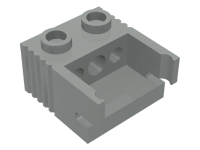 Electric Connector / Plug Holder 4.5V/12V in Light Gray