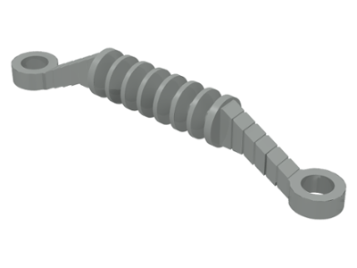Technic Steering Rack in Light Gray