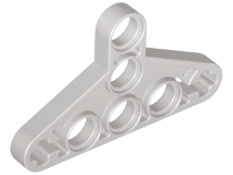 Technic Beam Triangle Thin [Type I] in Light Gray