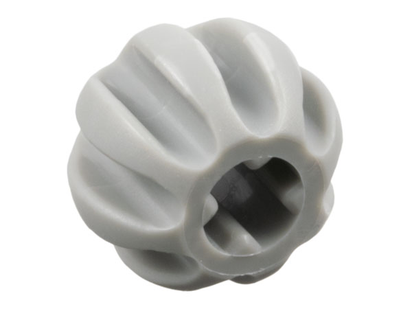 Technic Ball with 8 Grooves in Light Gray