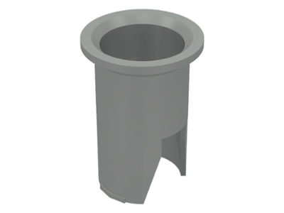 Technic Steering Wheel Hub Large in Light Gray