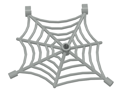 Insect Accessory, Spider Web in Light Gray