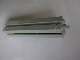 Support 2 x 2 x 8 with Grooves, Smooth On All Sides, Top Peg in Light Gray