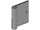 Door 1 x 5 x 4 Right in Light Gray