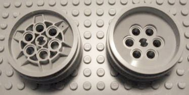 Wheel 68.8 x 24 Model Team Type 2 [Notched Ring] in Light Gray