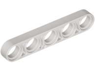 Technic Beam 1 x 5 Thin in Light Gray