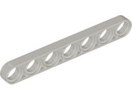 Technic Beam 1 x 7 Thin in Light Gray