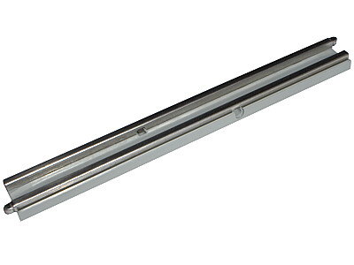 Train Track 12V Conducting Rail Straight in Light Gray