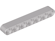 Technic Beam 1 x 7 Thick in Light Gray
