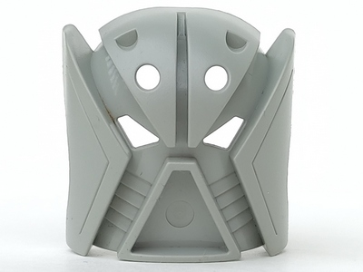 Large Figure Mask Matatu (Turaga) in Light Gray