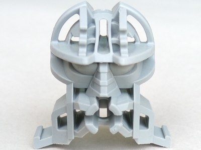 Large Figure Head Connector Block (Tohunga) in Light Gray