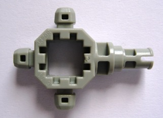 Znap Connector 3 x 3 - 3 way with Pin in Light Gray