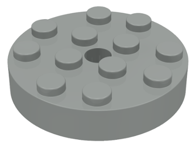 Turntable 4 x 4 Top in Light Gray