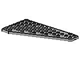 Wedge, Plate 7 x 12 Wing Left in Light Gray