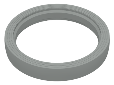Tyre Smooth Old Style - Large in Light Gray