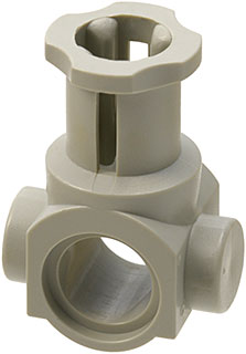 Technic Axle and Pin Connector in Light Gray