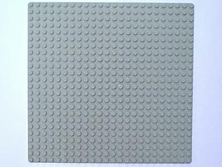Baseplate 24 x 24 in Light Gray