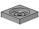 Turntable 2 x 2 Plate, Base in Light Gray