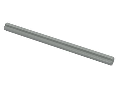 Technic Axle 8 in Light Gray