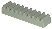 Technic Gear Rack 1 x 4 in Light Gray