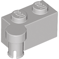 Hinge Brick 1 x 4 [Upper] in Light Gray