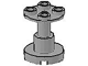 Support Round 2 x 2 x 2 Stand with Blocked Center Hole in Light Gray