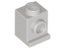 Brick Special 1 x 1 with Headlight in Light Gray