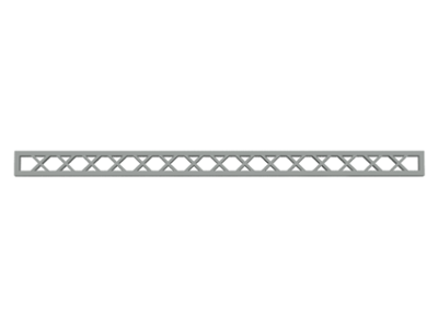 Support 1 x 16 Lattice (Train Signal Mast) in Light Gray