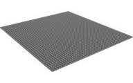 Baseplate 48 x 48 in Light Gray