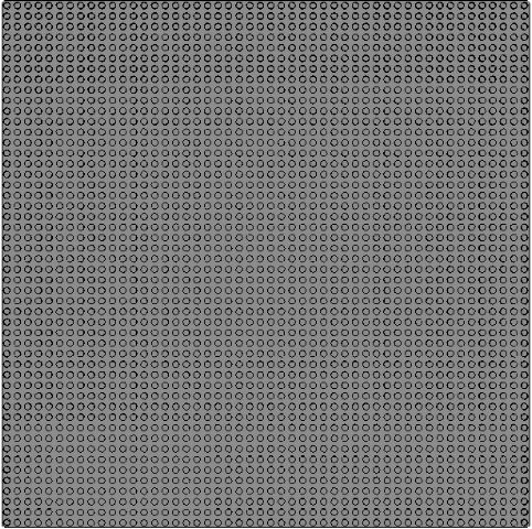 Baseplate 50 x 50 in Light Gray