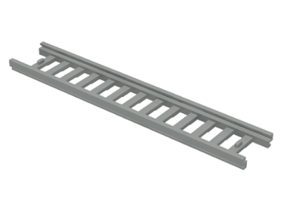 Ladder 14 x 2.5 in Light Gray