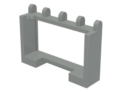 Hinge Vehicle Roof Holder 1 x 4 x 2 in Light Gray