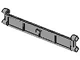 Garage Roller Door Section with Handle in Light Gray