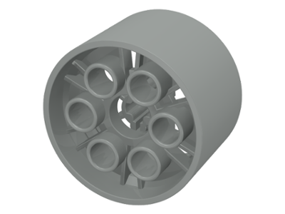 Wheel 20 x 30 Technic in Light Gray