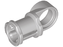 Technic Axle and Pin Connector Toggle Joint Smooth in Light Gray