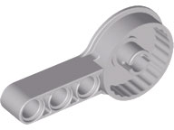 Technic Rotation Joint Disk with Pin and 3L Beam Thick in Light Gray