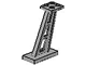 Support 2 x 4 x 5 Stanchion Inclined [5mm wide posts] in Light Gray