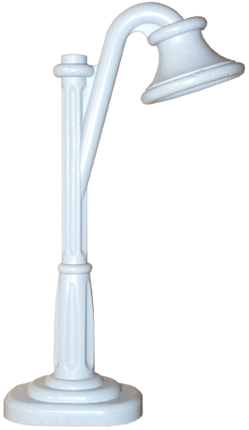 Fabuland Lamp Post in Light Gray