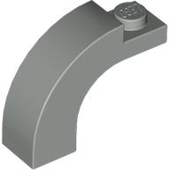 Brick Arch 1 x 3 x 2 Curved Top in Light Gray